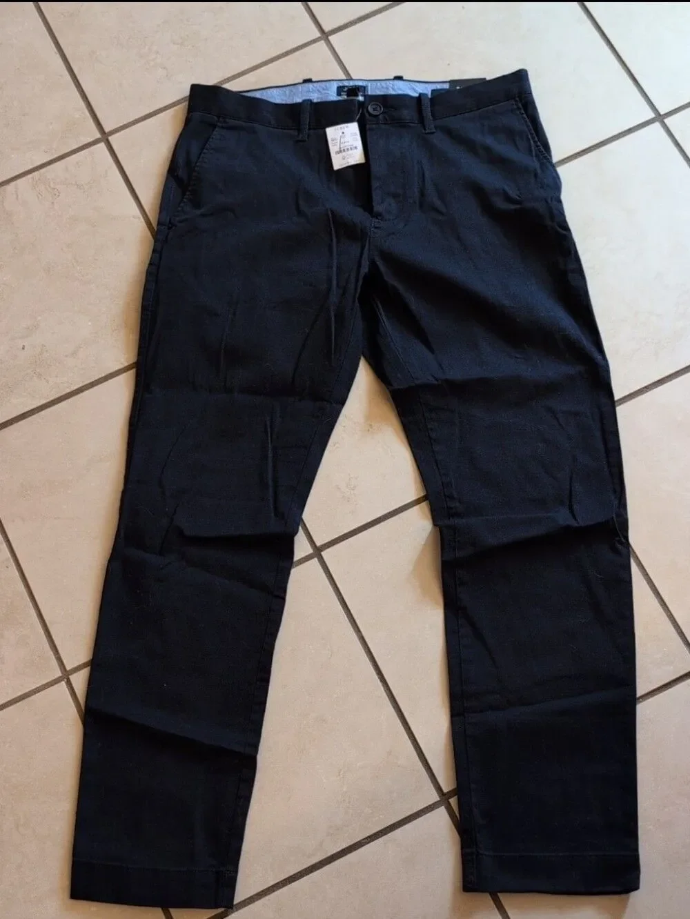 NWT J. Crew Men's Slim-fit original chino pant Navy Blue 31 X 30